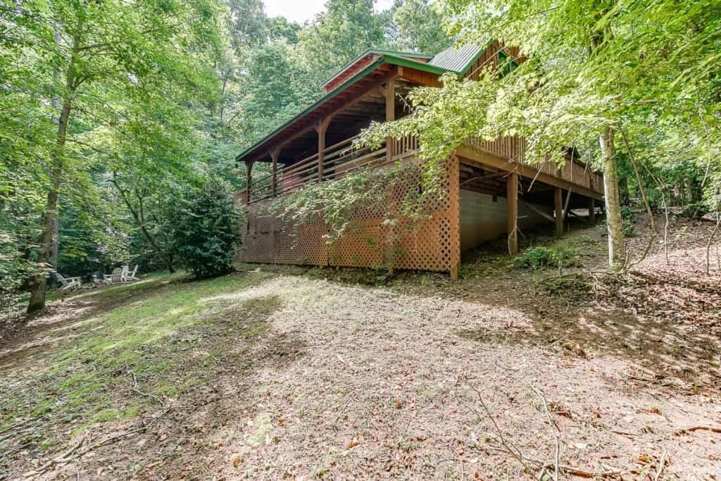 Cabin With Jacuzzi & Hydrotherapy Spanear Helen 克利夫兰 外观 照片